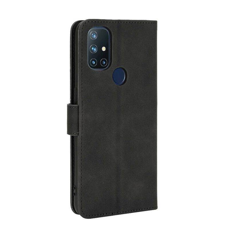 Capa Flip Para OnePlus Nord N10 Toque De Pele