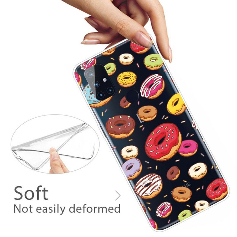 Capa Para OnePlus Nord N10 Amo Rosquinhas
