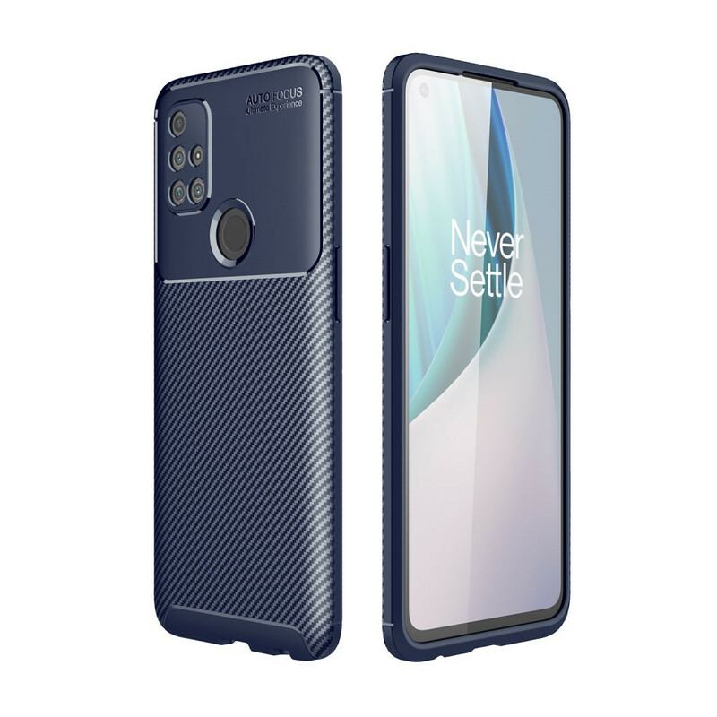 Capa Para OnePlus Nord N10 Mangueira De Fibra De Carbono