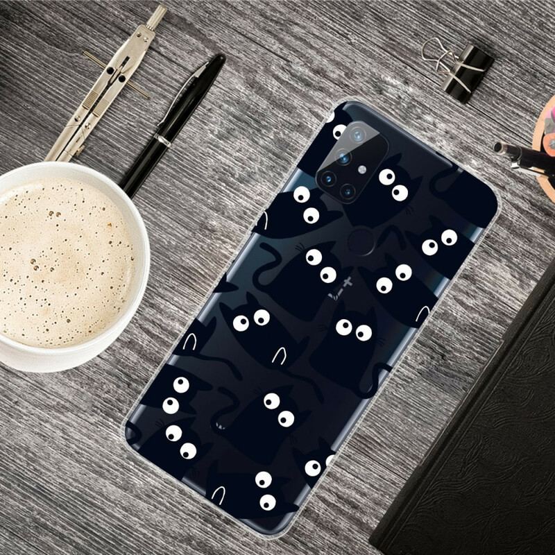 Capa Para OnePlus Nord N10 Ratos Pretos