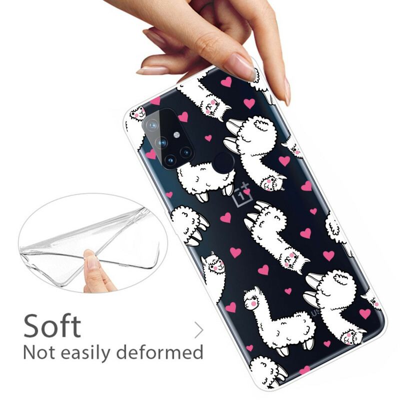 Capa Para OnePlus Nord N10 Top Lhamas