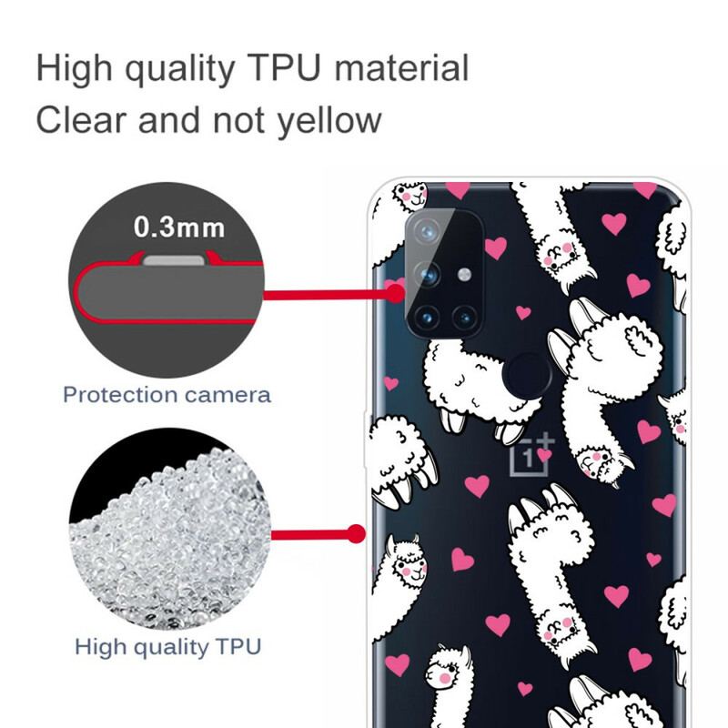 Capa Para OnePlus Nord N10 Top Lhamas
