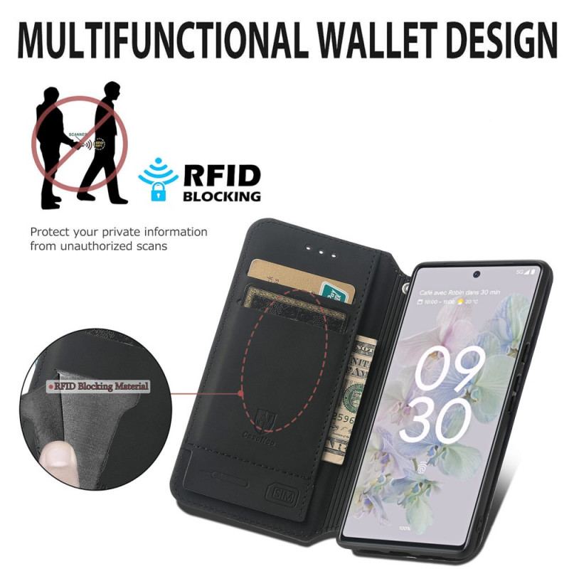 Capa De Celular Para Google Pixel 6A Flip Projeto Rfid Caseneo