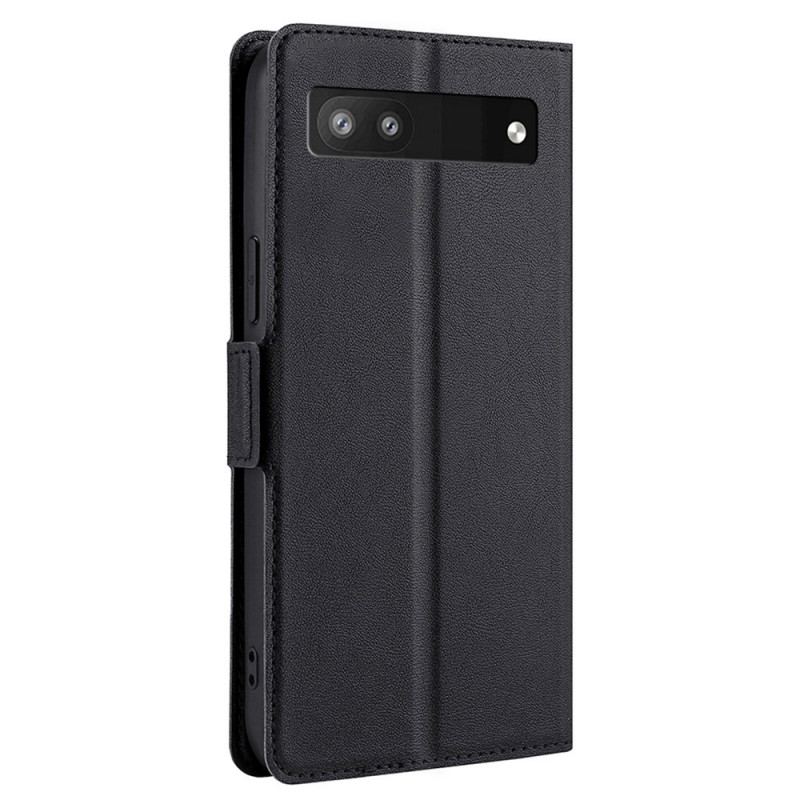 Capa Em Pele Para Google Pixel 6A Super Fino