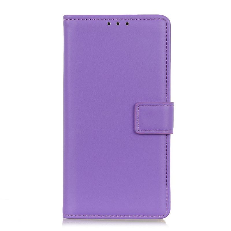 Capa Flip Para Google Pixel 6A Couro Sintético Liso