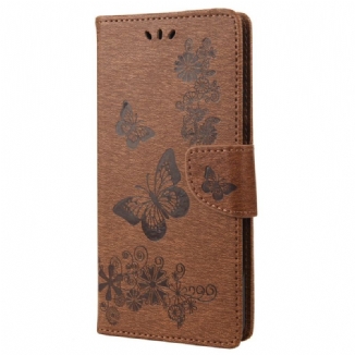 Capa Folio Para Google Pixel 6A Borboletas Maravilhosas