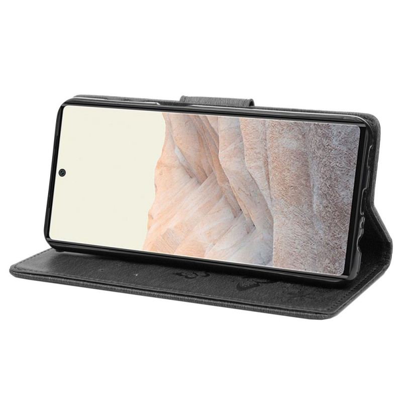 Capa Folio Para Google Pixel 6A Borboletas Maravilhosas