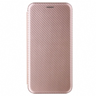 Capa De Celular Para OnePlus Nord N100 Flip Fibra De Carbono