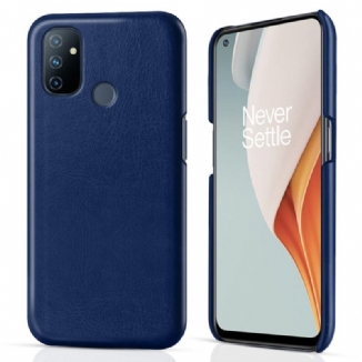 Capa Para OnePlus Nord N100 Efeito Couro Vintage