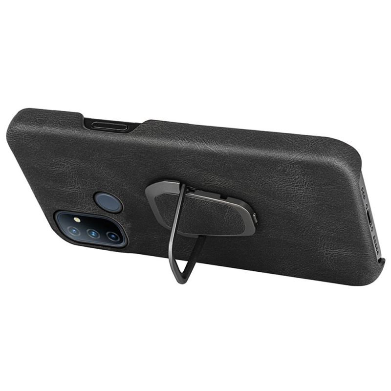 Capa Para OnePlus Nord N100 Novas Cores Com Suporte Para Anéis De Efeito De Couro