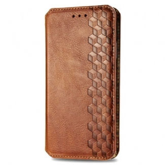 Capa De Celular Para Samsung Galaxy S20 FE Flip Textura Diamante Couro Falso