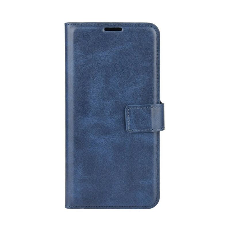 Capa De Couro Para Samsung Galaxy S20 FE Couro Sintético Fino
