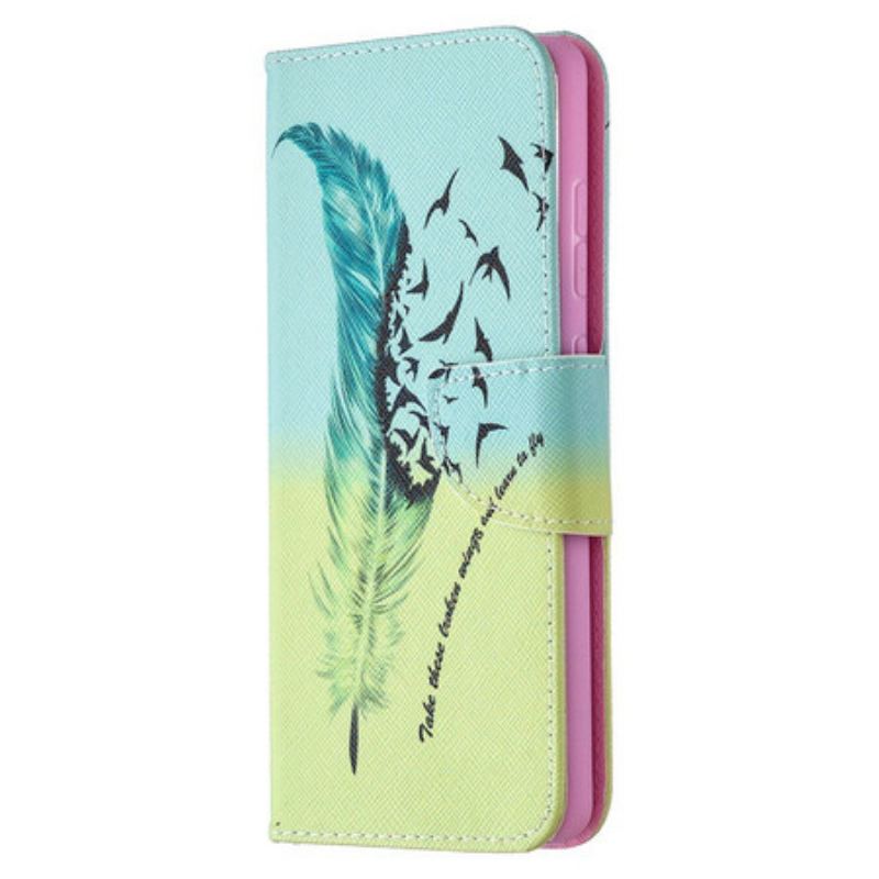 Capa Flip Para Samsung Galaxy S20 FE Aprender A Voar