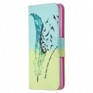 Capa Flip Para Samsung Galaxy S20 FE Aprender A Voar