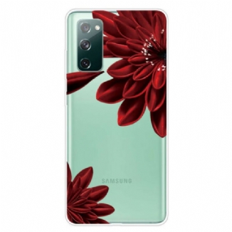 Capa Para Samsung Galaxy S20 FE Flores Silvestres