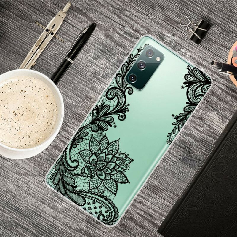 Capa Para Samsung Galaxy S20 FE Linda Renda
