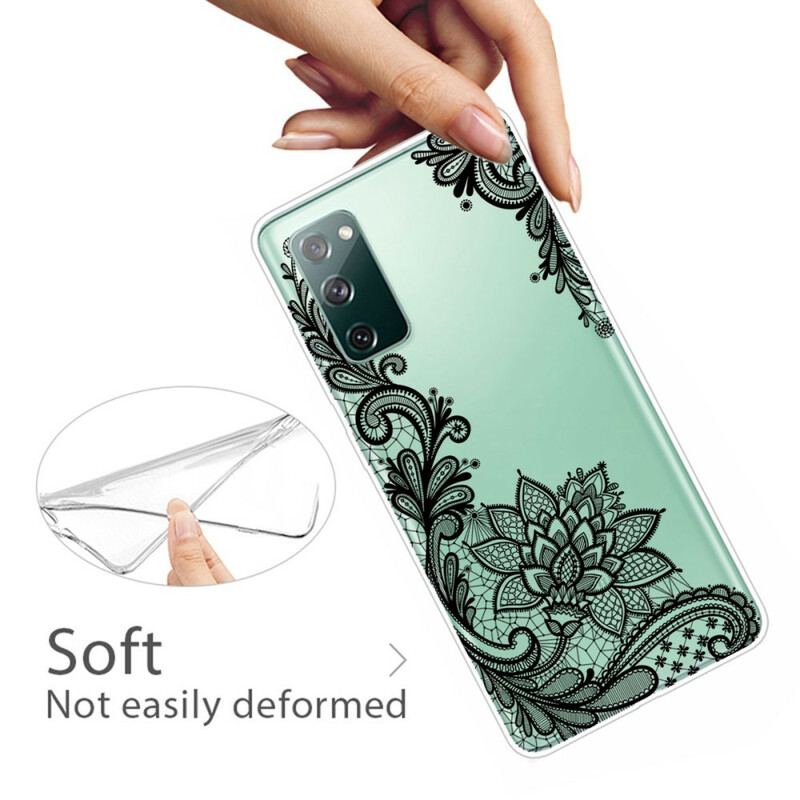 Capa Para Samsung Galaxy S20 FE Linda Renda