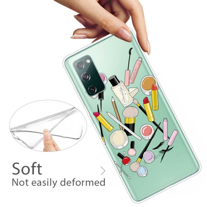Capa Para Samsung Galaxy S20 FE Melhor Maquiagem