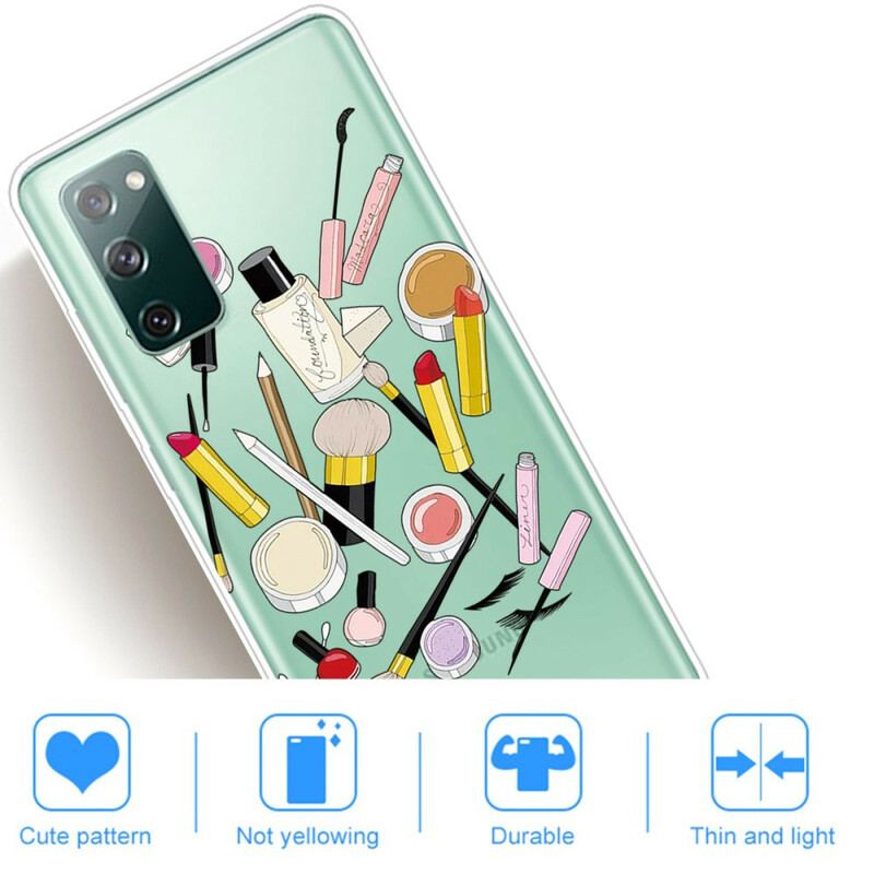 Capa Para Samsung Galaxy S20 FE Melhor Maquiagem