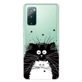 Capa Para Samsung Galaxy S20 FE Olha Os Gatos