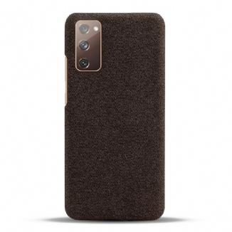 Capa Para Samsung Galaxy S20 FE Textura De Tecido