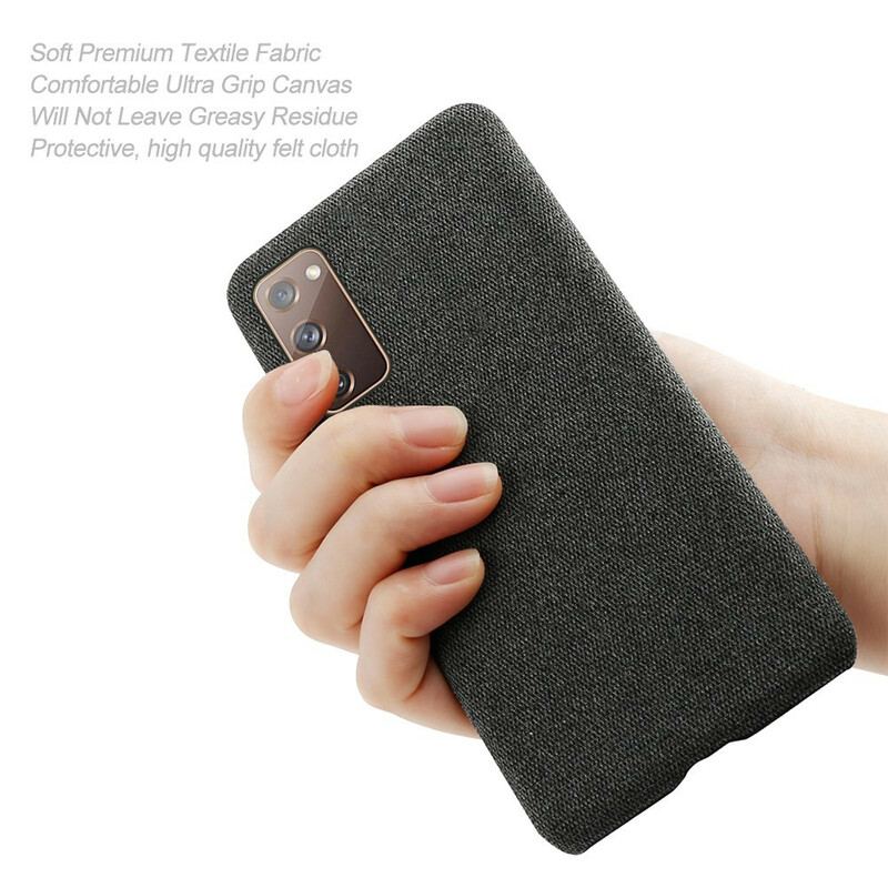 Capa Para Samsung Galaxy S20 FE Textura De Tecido