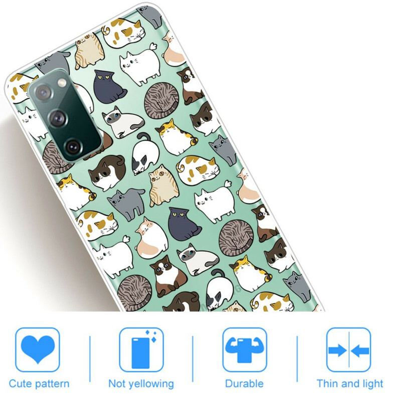 Capa Para Samsung Galaxy S20 FE Top Cats