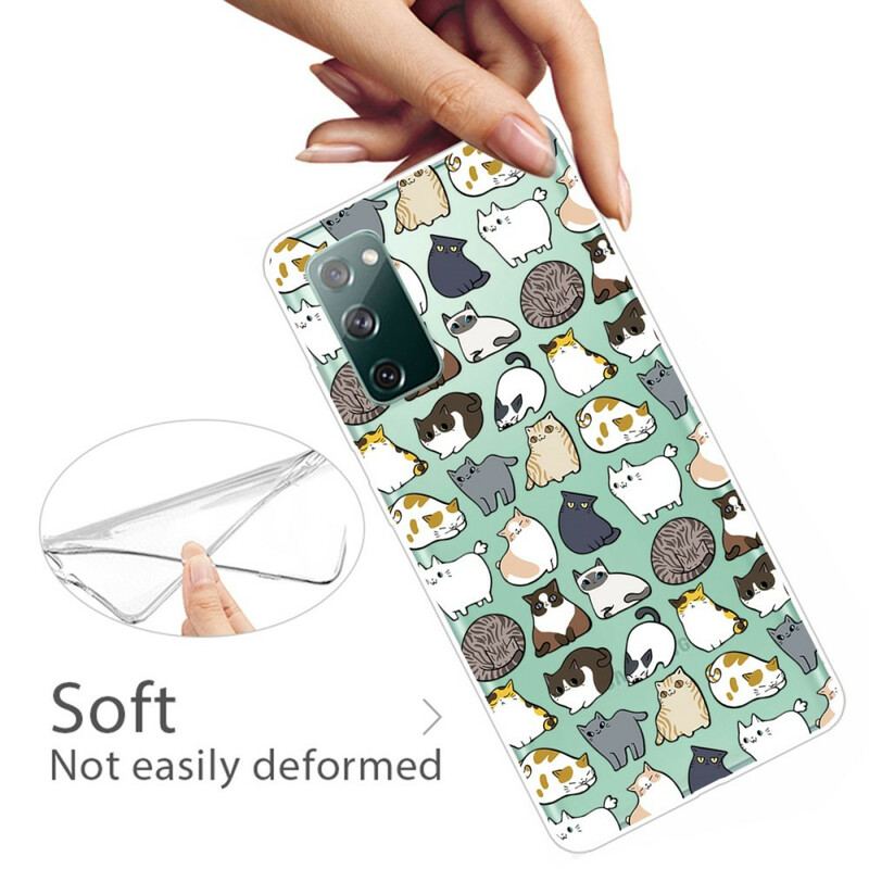 Capa Para Samsung Galaxy S20 FE Top Cats