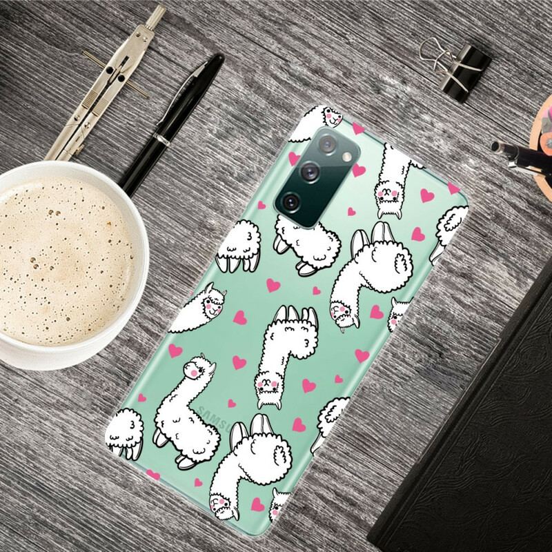 Capa Para Samsung Galaxy S20 FE Top Lhamas
