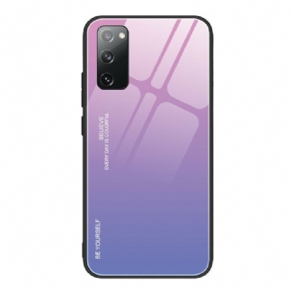 Capa Para Samsung Galaxy S20 FE Vidro Temperado Seja Você Mesmo