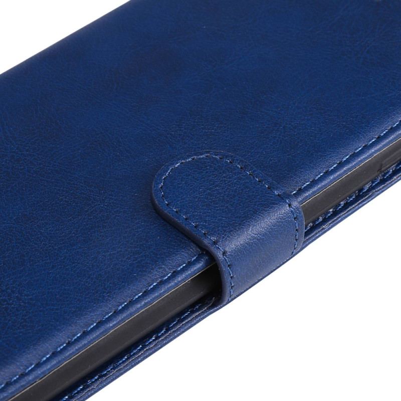 Capa Em Pele Para Oppo Reno 8 Pro De Cordão Simples Com Alça