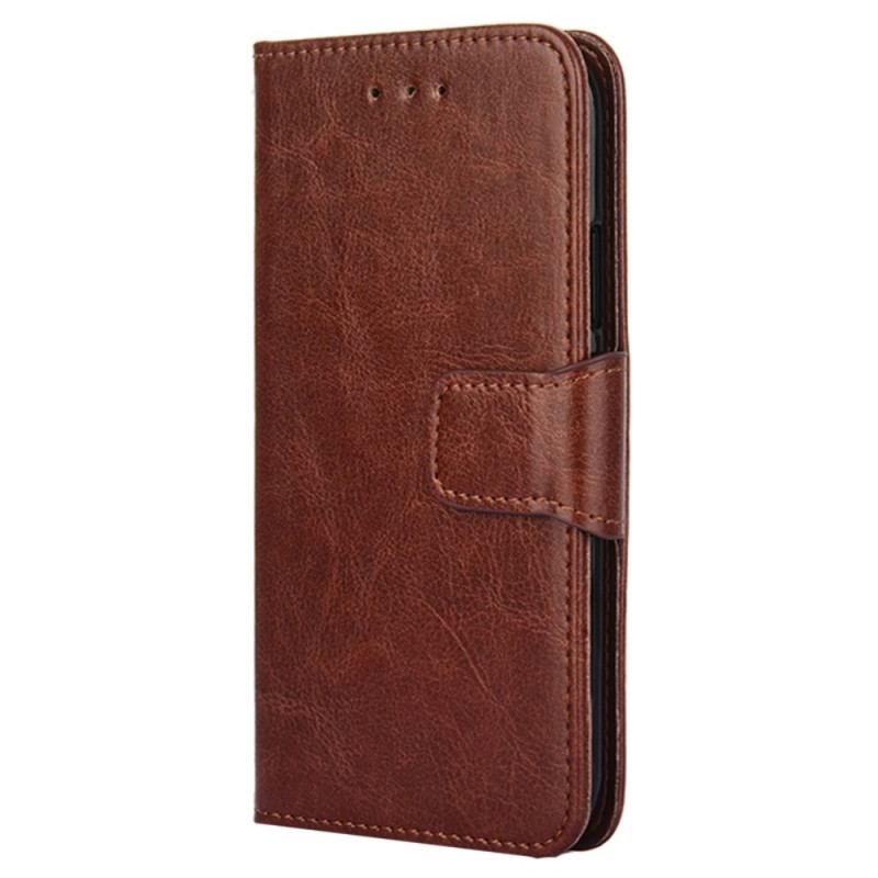 Capa Flip Para Oppo Reno 8 Pro Couro Sintético Retrô