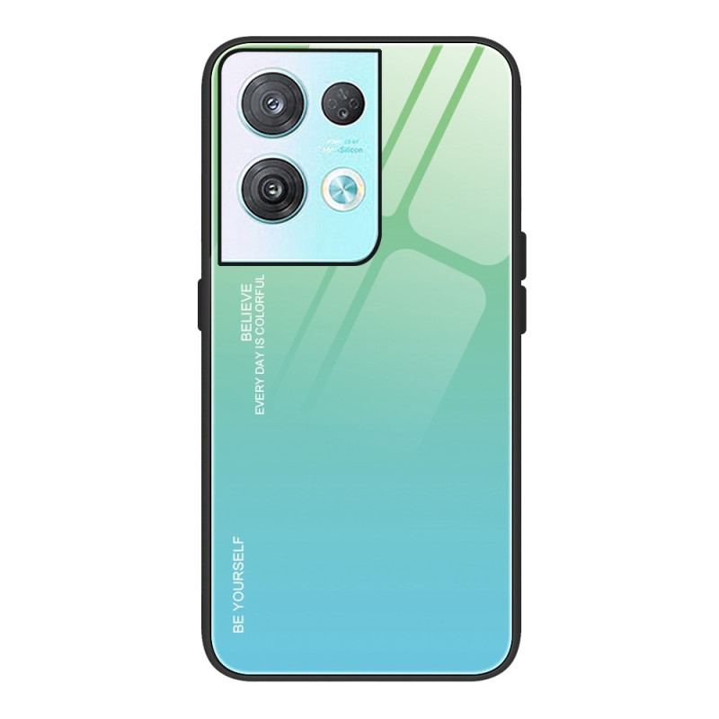 Capa Para Oppo Reno 8 Pro Acredite Vidro Temperado