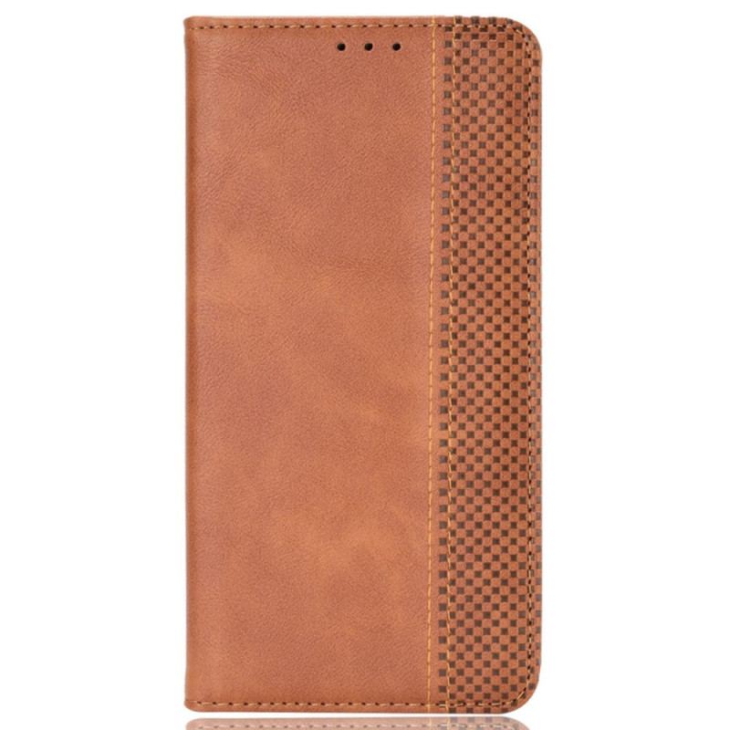Capa De Celular Para Vivo Y16 Flip Couro Sintético Estiloso