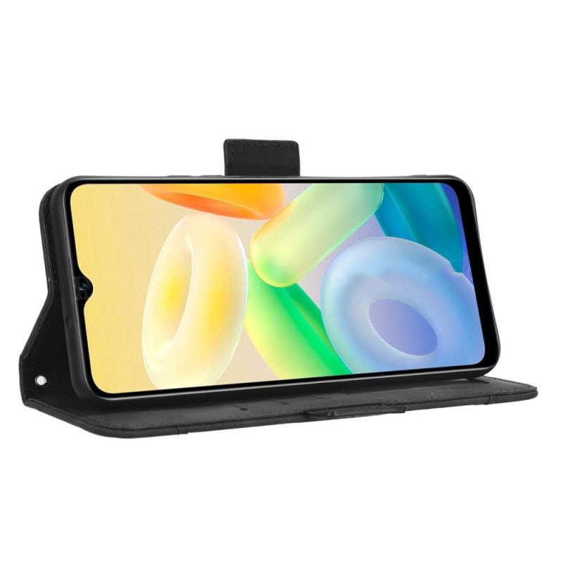 Capa Flip Para Vivo Y16 Cartões Múltiplos