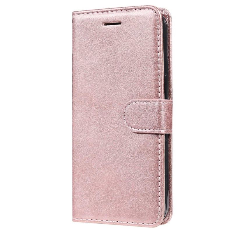 Capa Flip Para Vivo Y16 De Cordão Estilo De Couro Com Tiras