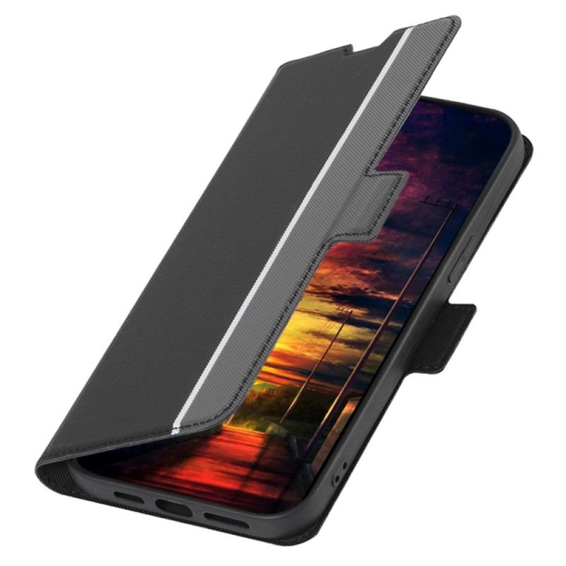 Capa Folio Para Vivo Y16 Fecho Duplo Bicolor
