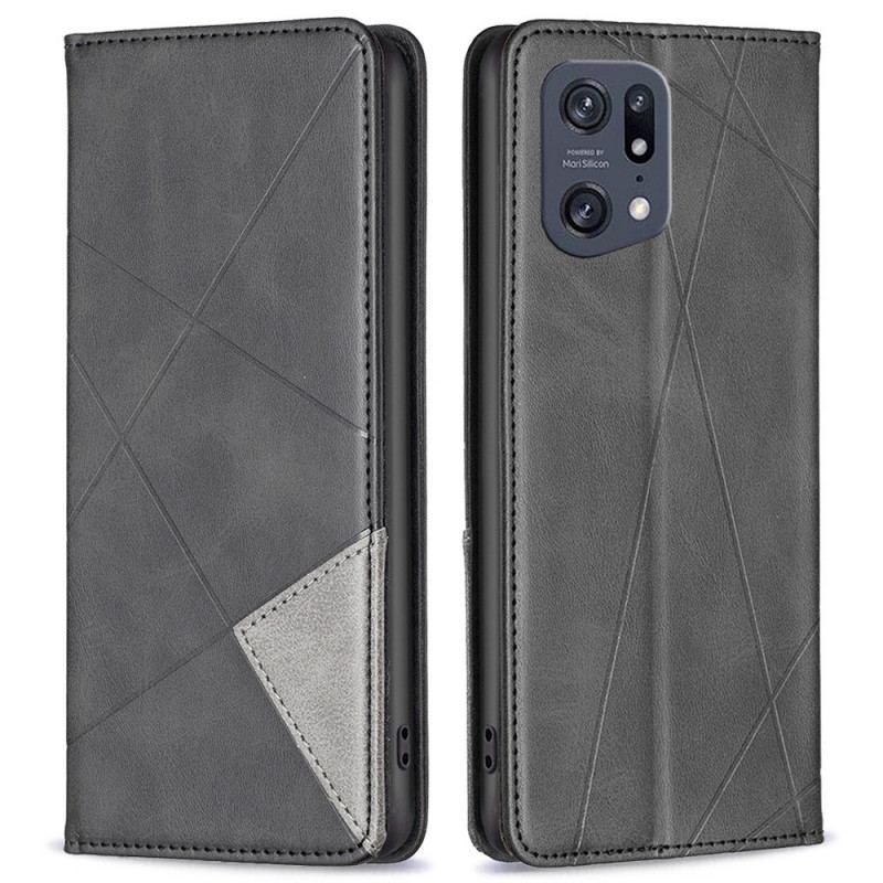 Capa De Celular Para Oppo Find X5 Pro Flip Diamantes