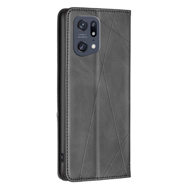 Capa De Celular Para Oppo Find X5 Pro Flip Diamantes