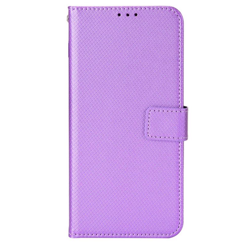 Capa Flip Para Oppo Find X5 Pro De Cordão Couro Falso Estiloso Com Tiras