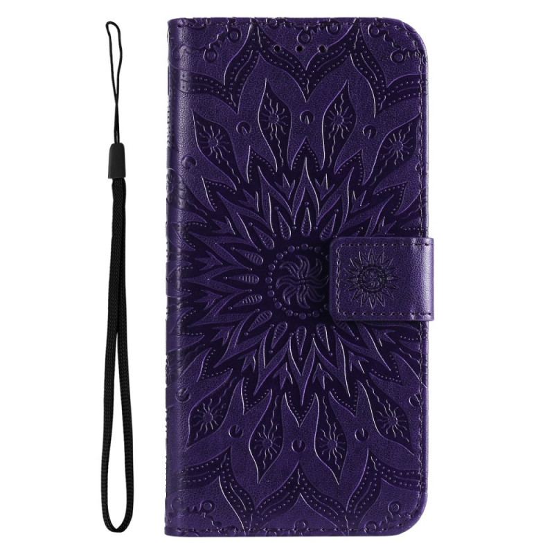 Capa Flip Para Oppo Find X5 Pro De Cordão Tanga Sol