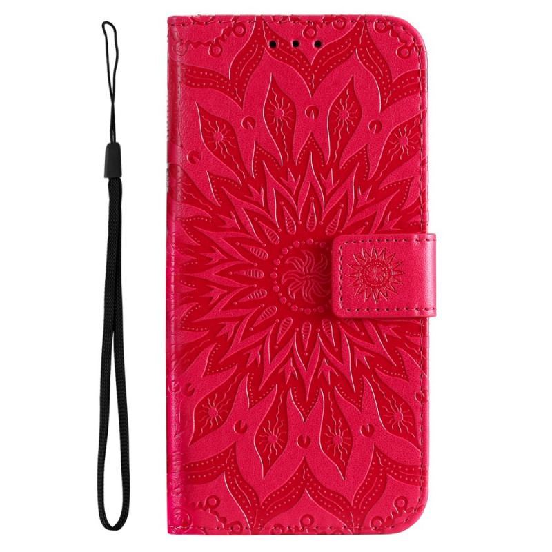 Capa Flip Para Oppo Find X5 Pro De Cordão Tanga Sol