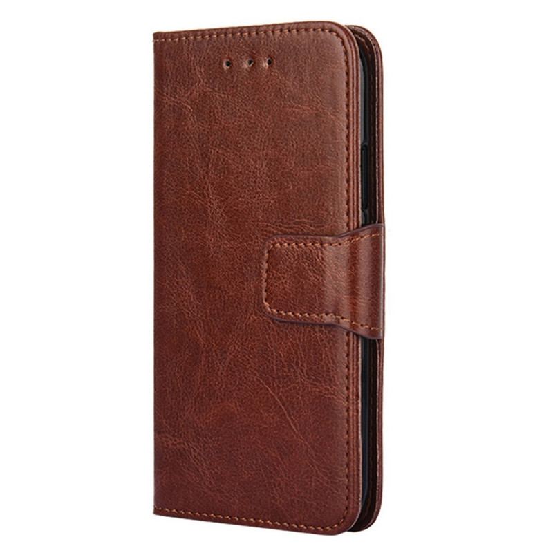 Capa Folio Para Oppo Find X5 Pro Estilo Retrô De Couro