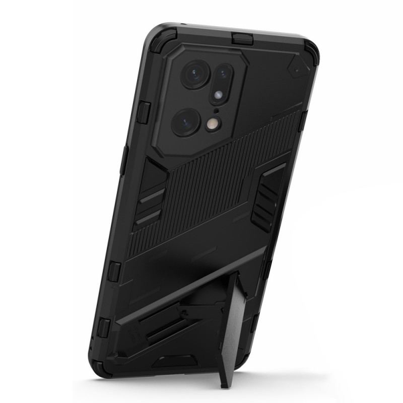 Capa Para Oppo Find X5 Pro Suporte Destacável De Duas Posições Mãos-livres