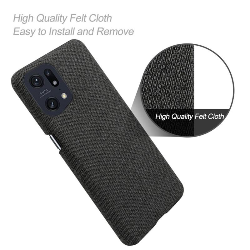 Capa Para Oppo Find X5 Pro Tecido