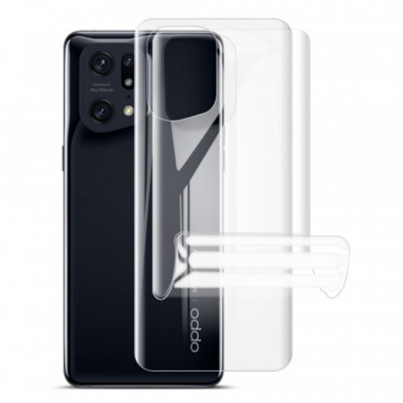 Tela Oppo Find X5 Pro E Película De Proteção Traseira
