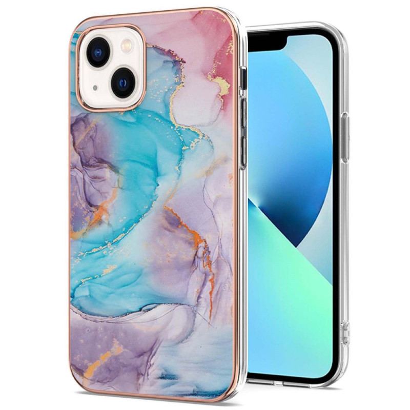 Capa De Celular Para iPhone 15 Mármore