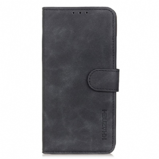 Capa De Couro Para iPhone 15 Khazneh Clássico