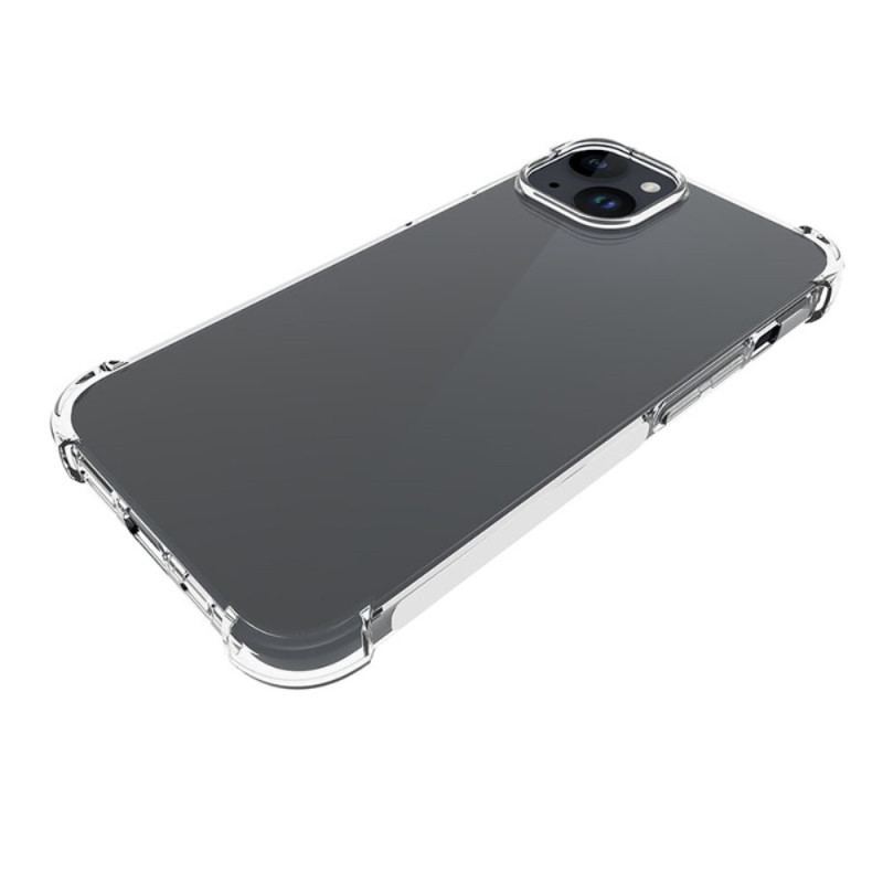 Capa Para iPhone 15 Cantos Reforçados Transparentes