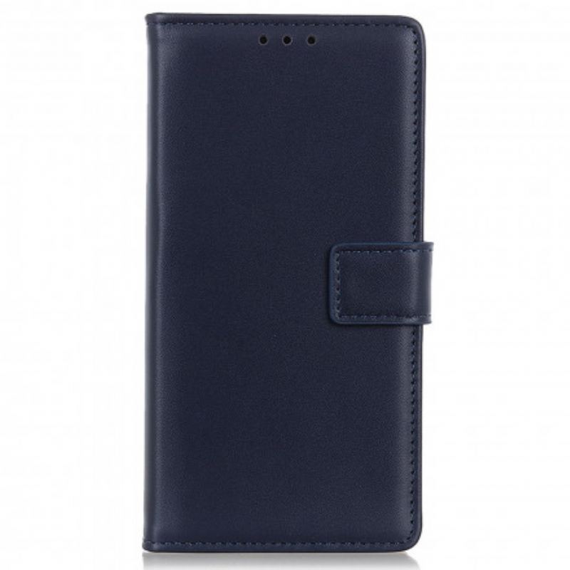 Capa Flip Para Motorola Edge 20 Lite Couro Sintético Liso
